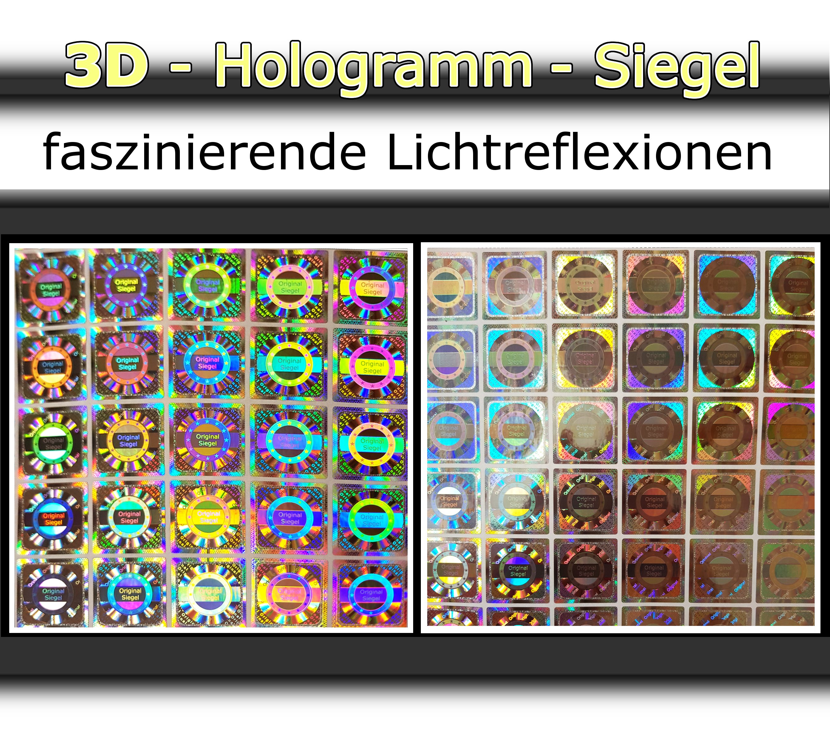 Sonstige 3d Hologramm Original Siegel 25mm Sicherheitssiegel Aufkleber Etiketten Garantie Elementorh Com Br